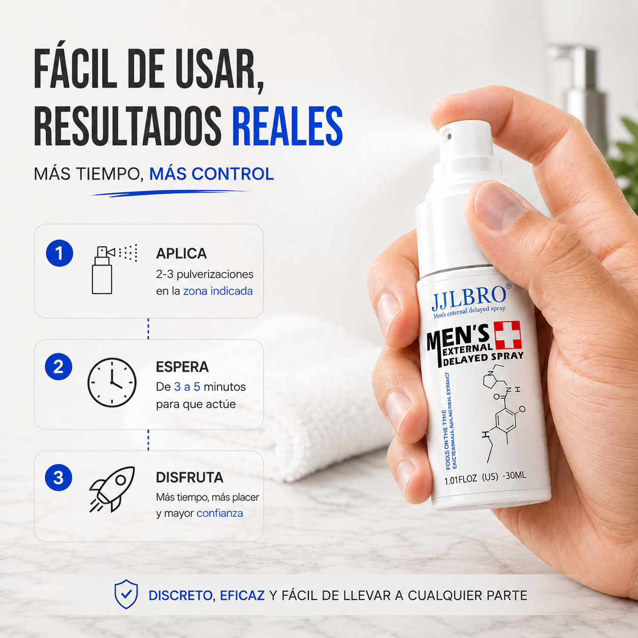 Vigorix™ Potenciador Retardante Masculino