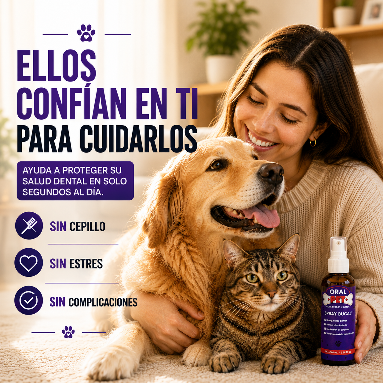 OralPet™ Protección Dental Perros/Gatos