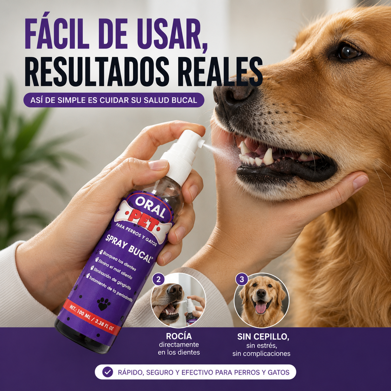 OralPet™ Protección Dental Perros/Gatos